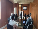جلسات ماهانه کتابخانه مرکزی به همراه برگزاری قسمت سوم نشست هم اندیشی اخلاق حرفه ای کتابداران