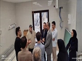 بازدید دکتر احمد رضا جودتی ریاست محترم دانشگاه علوم پزشکی تبریز و هیات همراه  از طرح های عمرانی در دست اجرا حوزه درمان