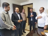 قدردانی  مدیر شبکه بهداشت و درمان   از تمامی کارکنان  ستاد و بیمارستان بمناسبت  گرامیداشت هفته دولت و روز کارمند