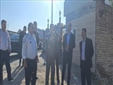 بازدید از محل پد هوائی اورژانس با حضور مدیر شبکه و فرماندار محترم وفرمانده هوا نیوز استان آذربایجانشرقی و و مسئول اورژانس 115 و جمعی از روسای ادارات