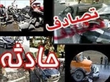 پنج مصدوم در سانحه رانندگی آزاد راه تبریز سهند